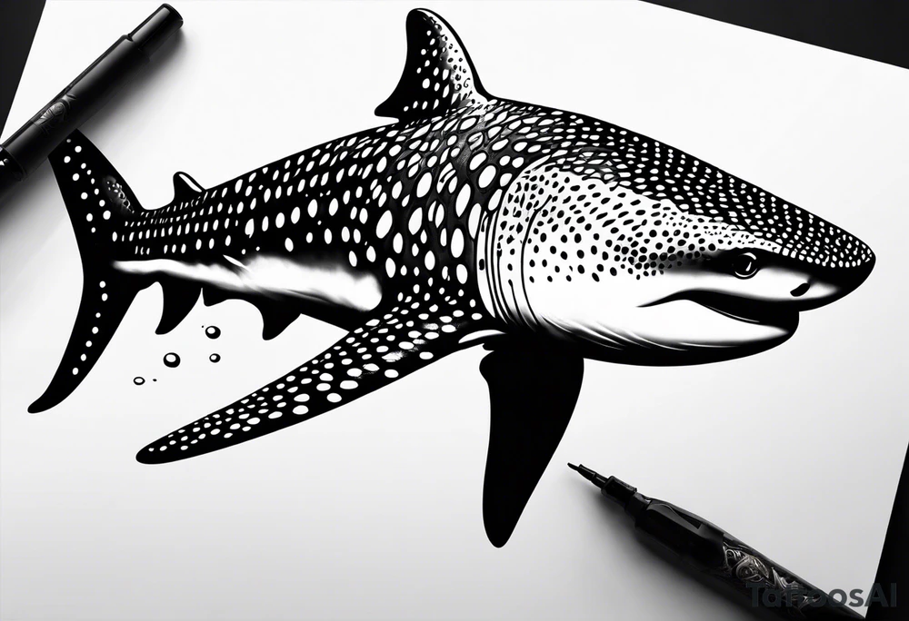 whale shark tattoo idea