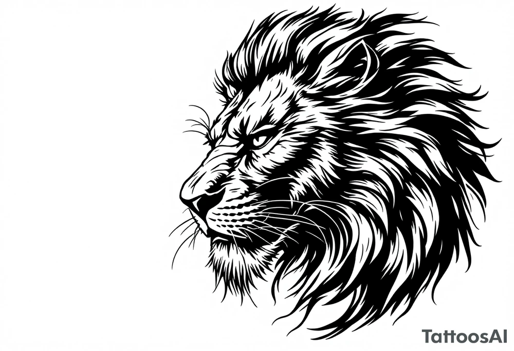 Lion gardien chinois tattoo idea