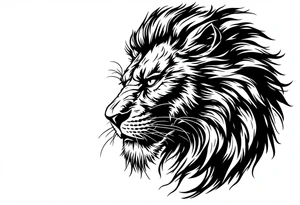 Lion gardien chinois tattoo idea