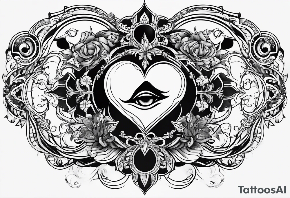 God is love tattoo idea