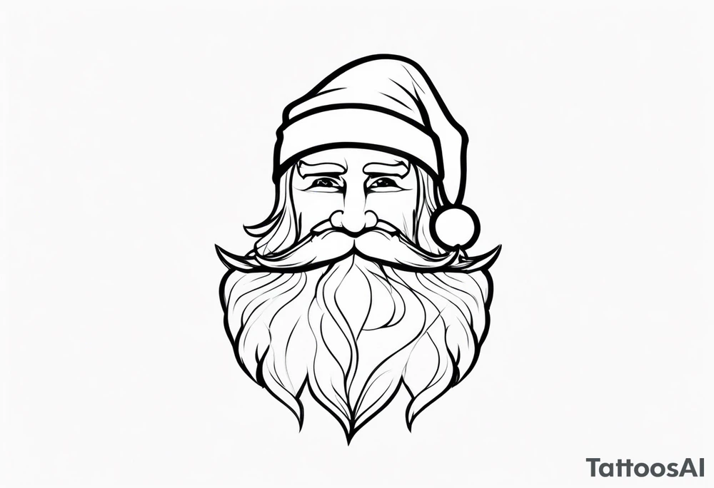 Santaclause tattoo idea