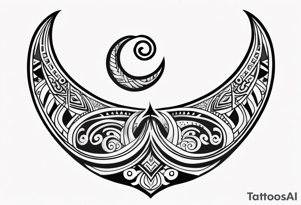 maori back and chest crescent design tattoo tattoo idea maori back and chest crescent design tattoo tattoo idea