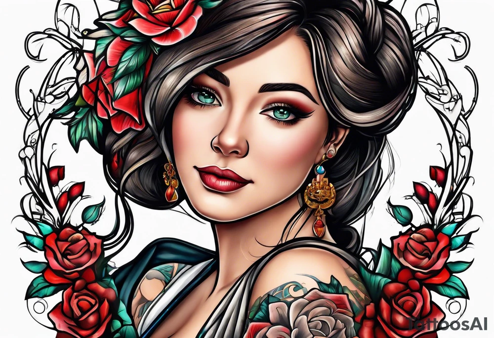 Family memorial tattoo idea