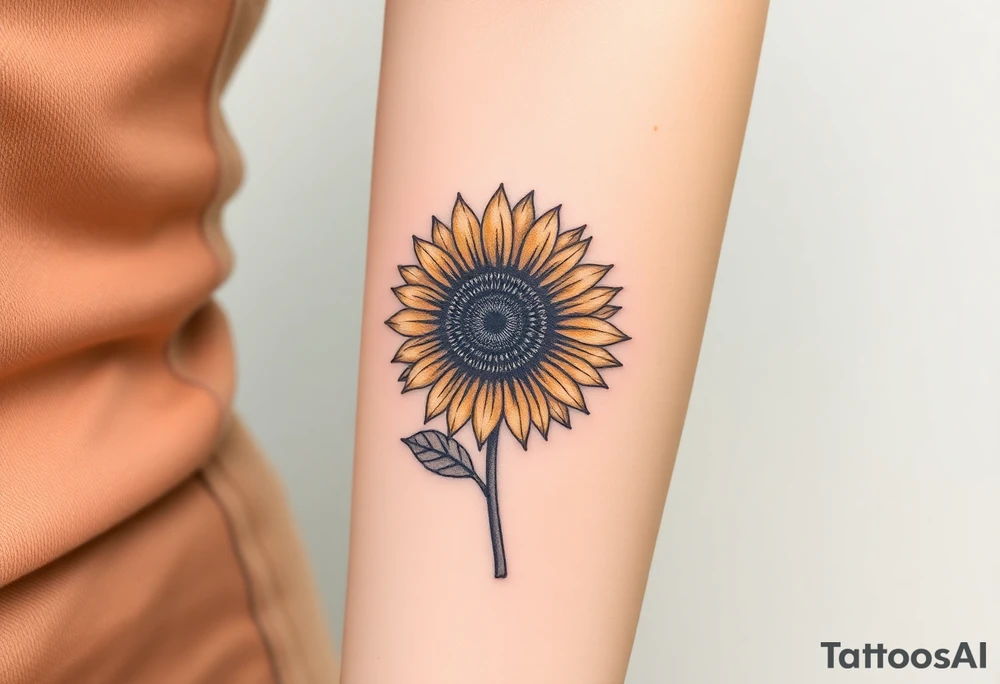 Quote
Sunflower
Paintbrush tattoo idea