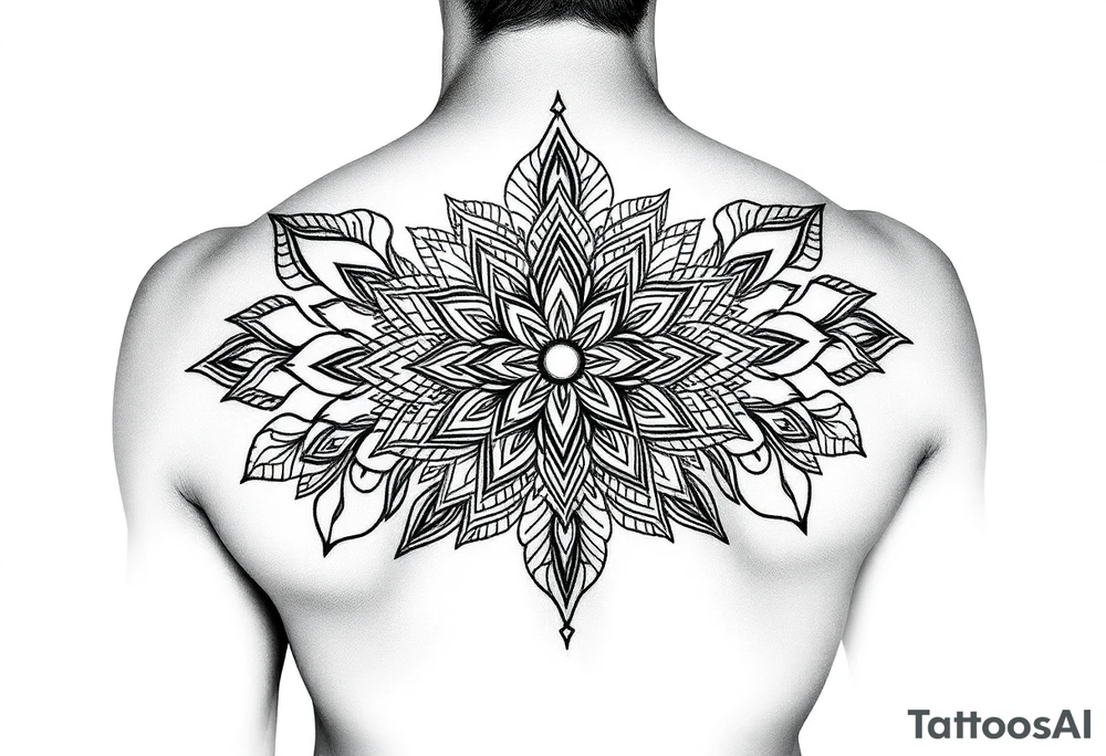 mandala tyylinen tatuointi käsivarteen tattoo idea