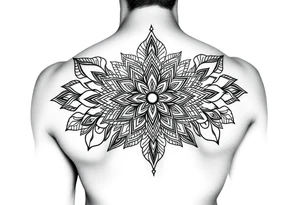 mandala tyylinen tatuointi käsivarteen tattoo idea