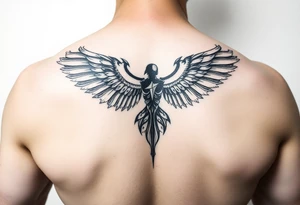 “A tattoo design that represents freedom, distrust in people, loyalty, and the inner conflict of the self.” tattoo idea