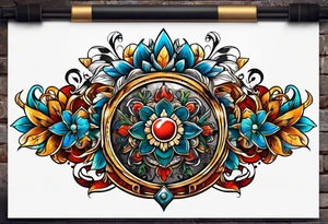 The year 1974 tattoo idea