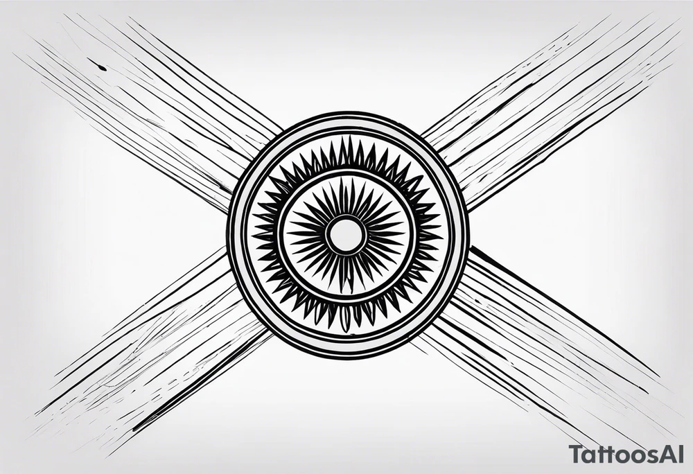 Indian Flag tattoo idea