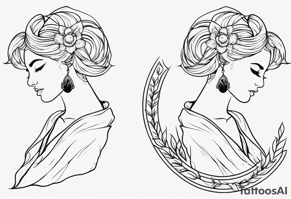 Virgo Aries tattoo tattoo idea