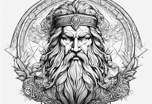 Zeus tattoo idea