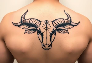 Taurus female tattoo idea