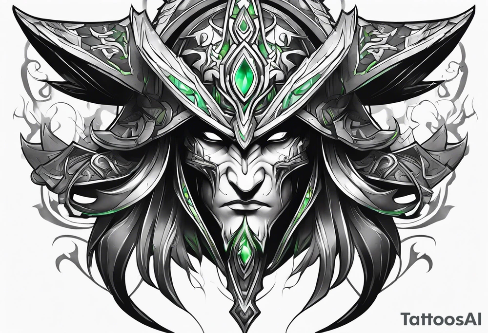 Rubick from dota 2 tattoo idea