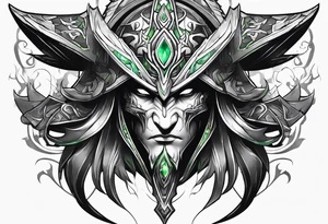 Rubick from dota 2 tattoo idea