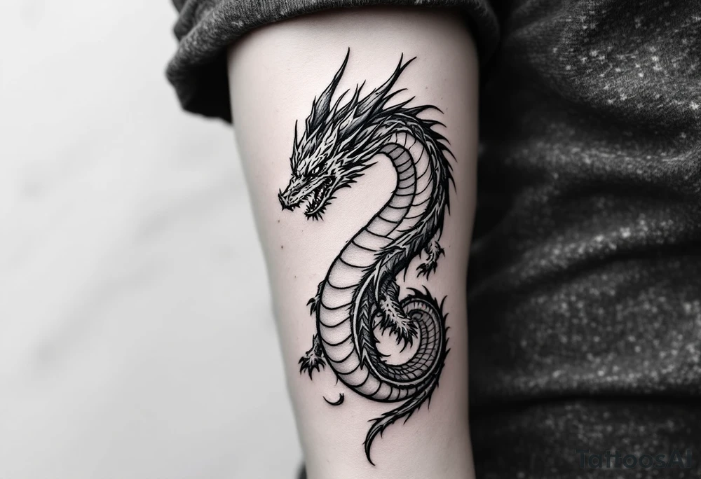 dragonite pokemon tattoo idea