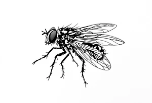 fly in japanese font tattoo idea