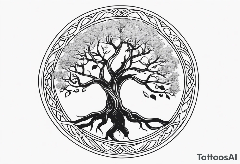 Yggdrasil tattoo idea