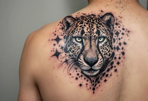 cheetah tattoo tattoo idea