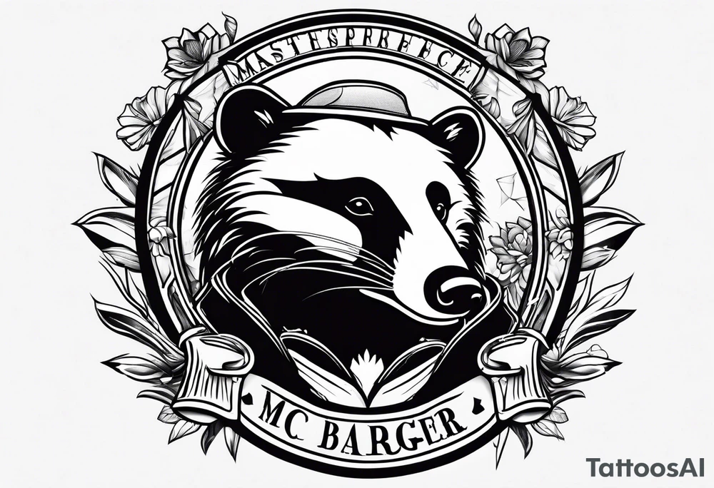 Mc Badger tattoo idea