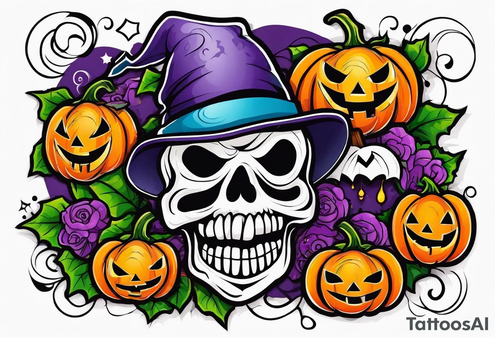 Halloween tattoo idea