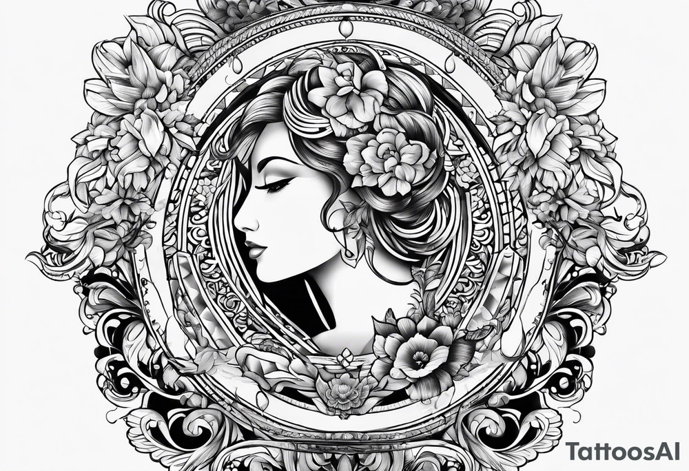 A, J, N and L Est 2011 tattoo idea
