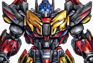 Transformers tattoo idea
