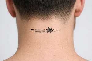 Fell in love with a fading starr tattoo idea