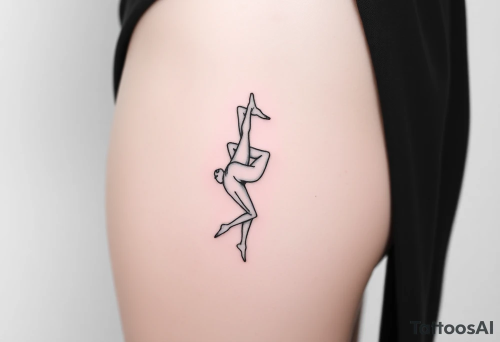 Contortionist tattoo idea