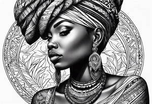 african, tattoo, bird tattoo idea