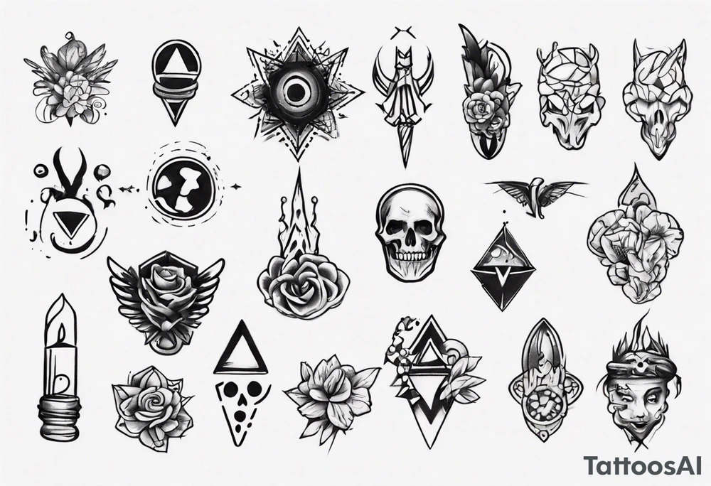 small tattoo on finger tattoo idea