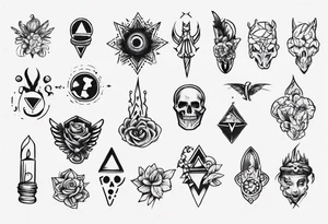 small tattoo on finger tattoo idea