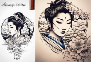 Memorialize loss of son tattoo idea