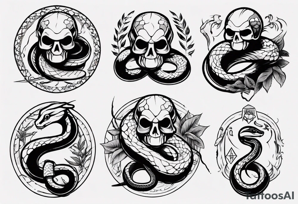snake tattoo idea