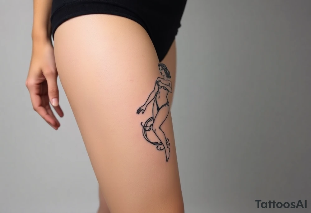 medusa greek goddess tattoo idea
