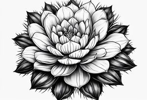 cactus tattoo idea