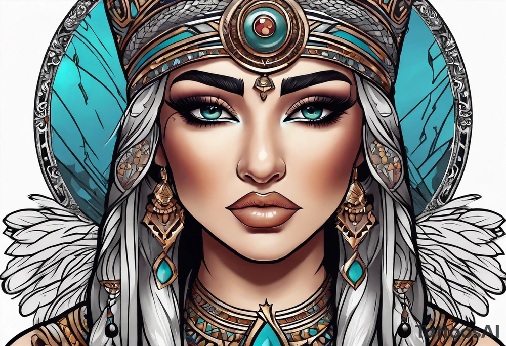 Isis Goddess Tattoo I tattoo idea