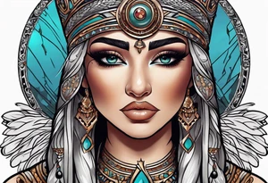 Isis Goddess Tattoo I tattoo idea
