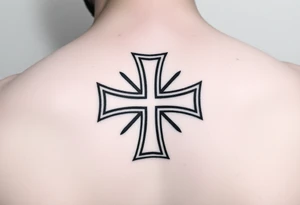 german iron cross tattoo idea