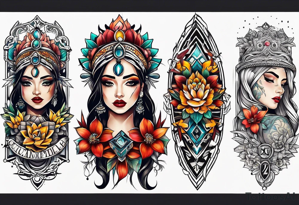 ITZEL tattoo idea