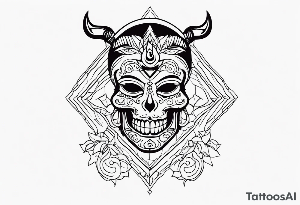 voodoo tattoo idea