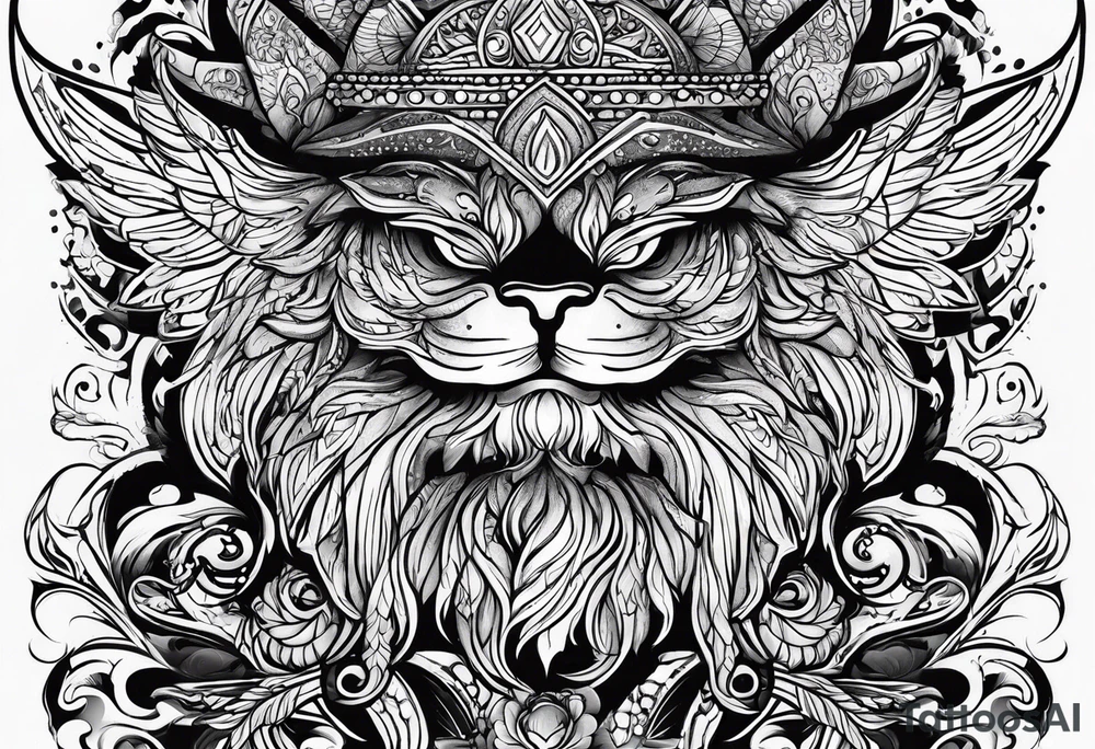Wood stick tattoo idea