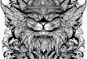 Wood stick tattoo idea