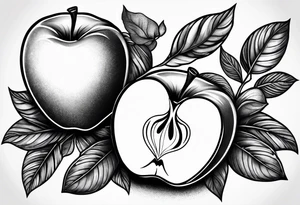 Teacher Apple tattoo idea