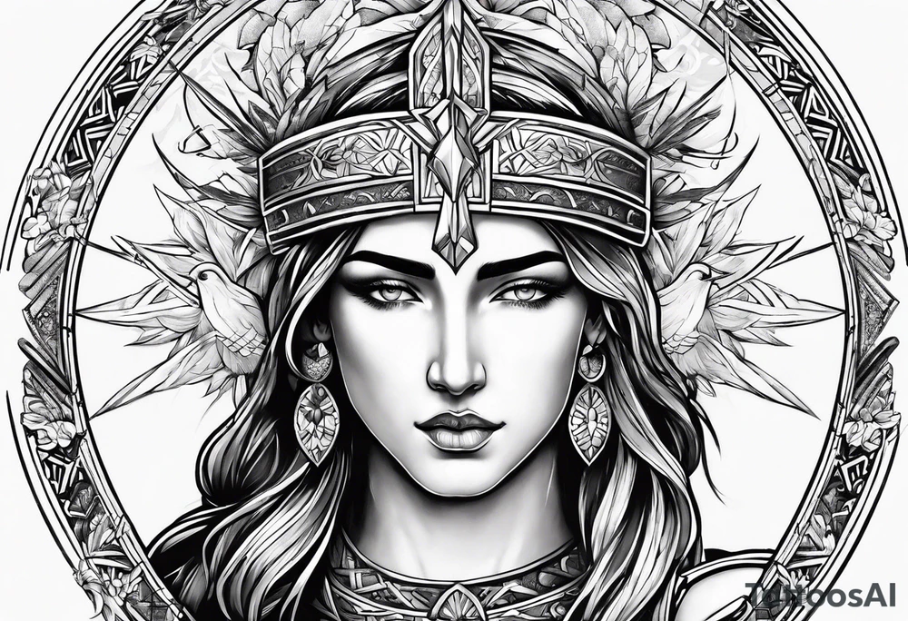 sagittarius, faith, strong, warrior, god, jesus, christ tattoo idea