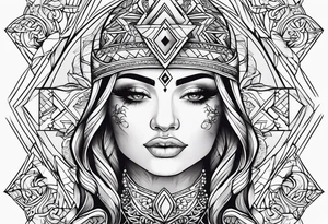 Família e Deus tattoo idea
