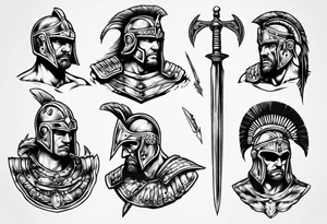 Gladiator tattoo idea