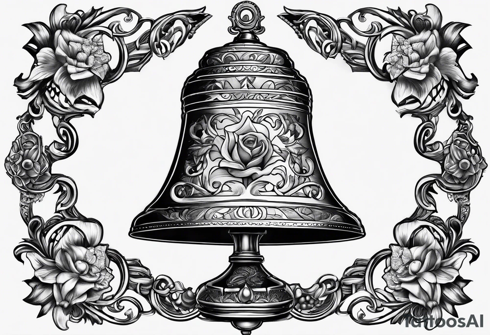 A Bell with the name Valor tattoo idea