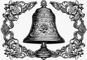 A Bell with the name Valor tattoo idea
