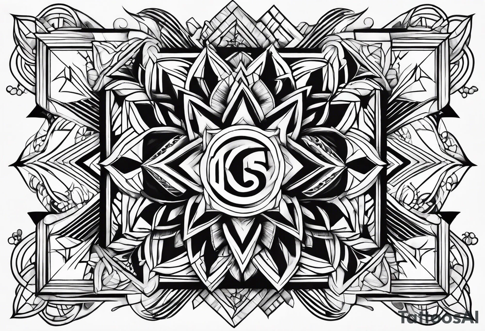 A name tattoo idea