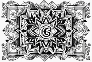A name tattoo idea